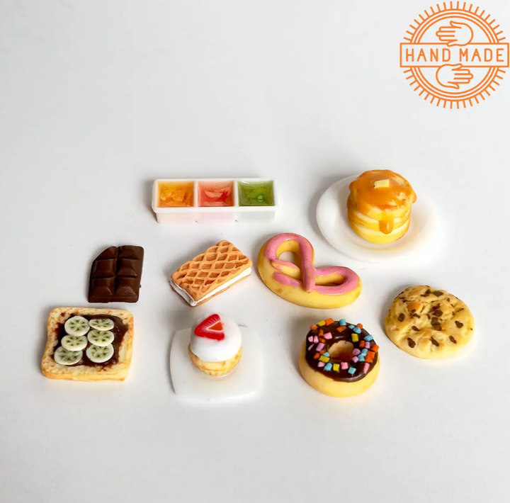 Puppennahrung Dessert №1 Handgefertigt 9 Stück