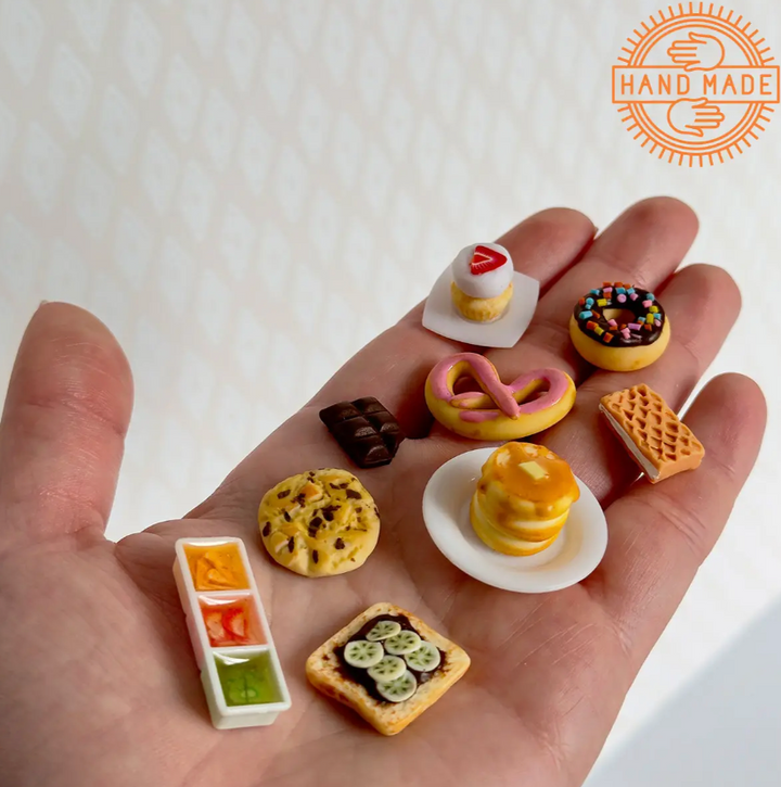 Puppennahrung Dessert №1 Handgefertigt 9 Stück