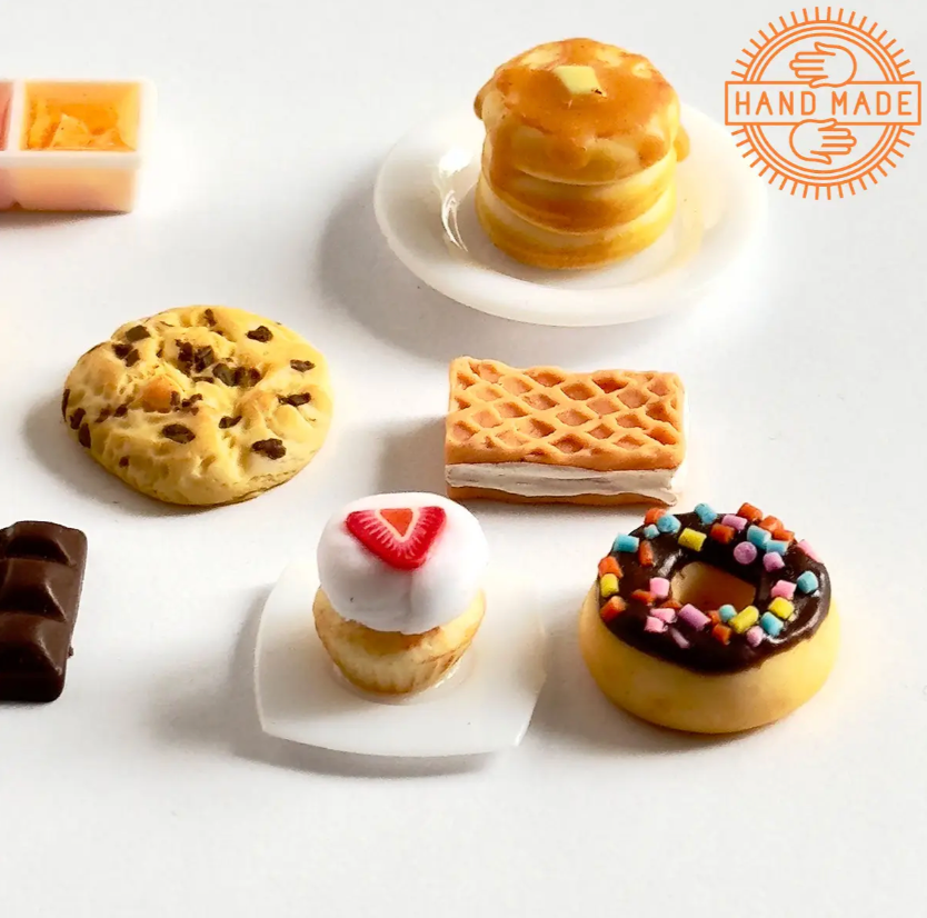 Puppennahrung Dessert №1 Handgefertigt 9 Stück