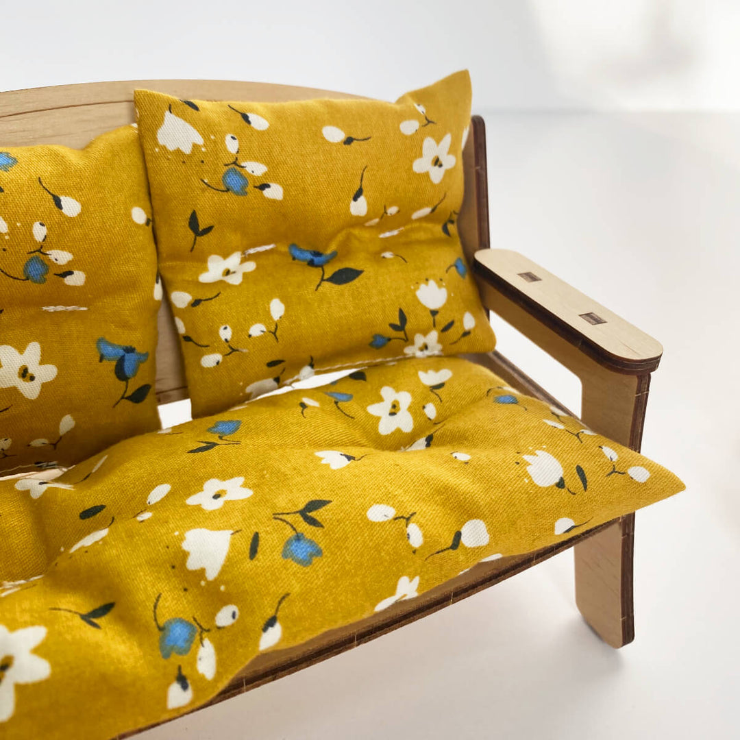 Bettwäsche-Set Wohnzimmer 5-teilig NestWood Eco 1:6