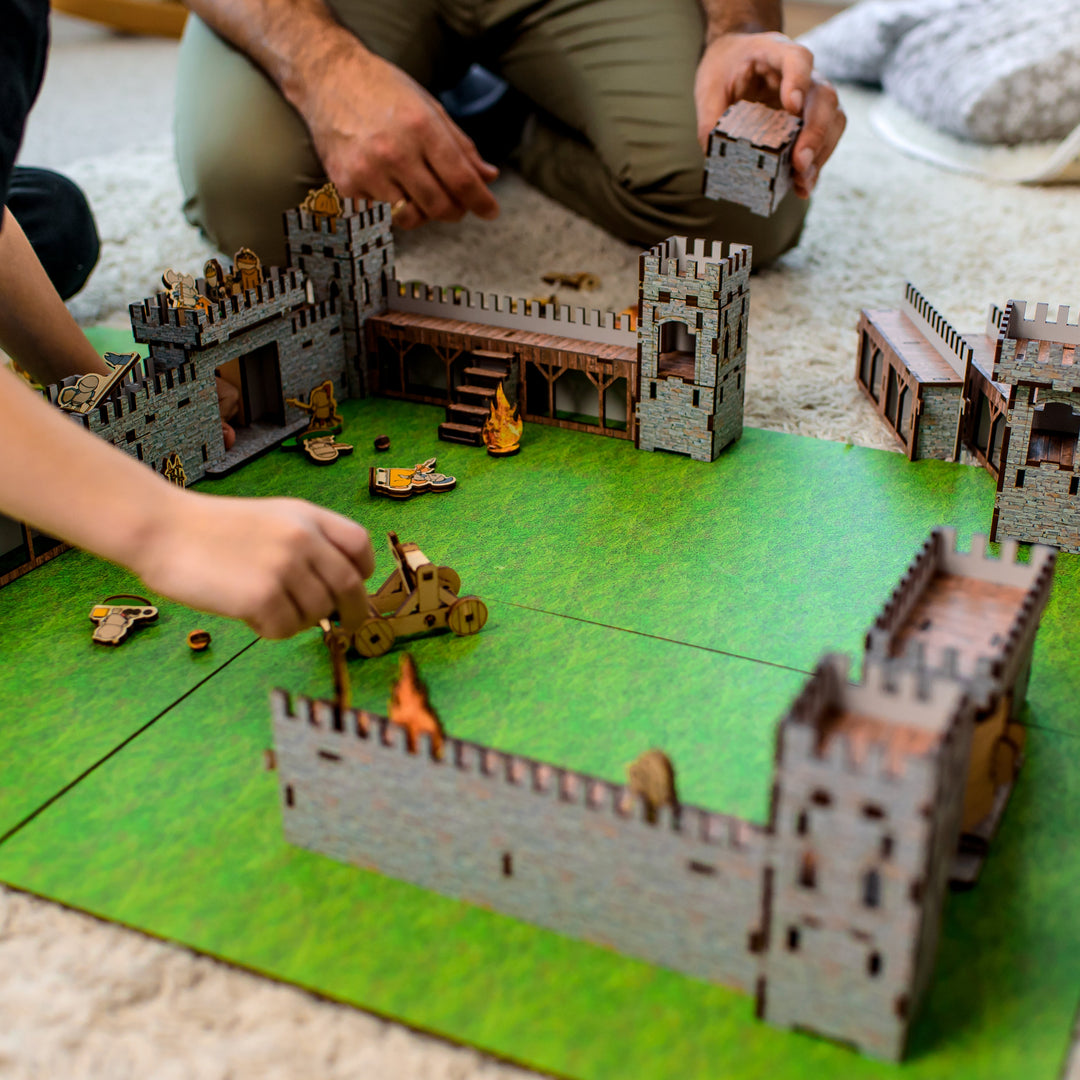Wooden castle constructor Mini 3 NestWood