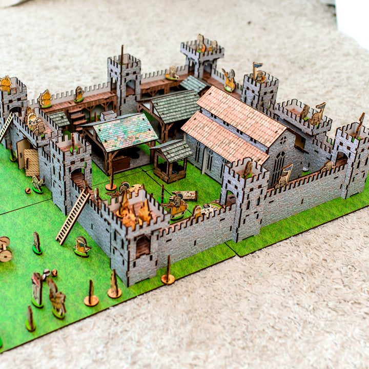 Wooden castle constructor Mini 3 NestWood