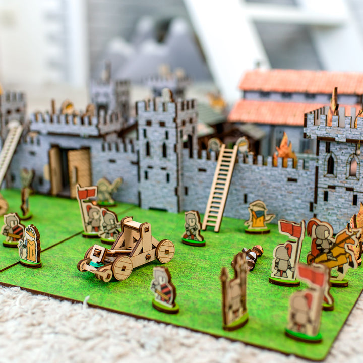 Wooden castle constructor Mini 3 NestWood