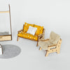 Bedding Set Living room 5 pcs NestWood Eco 1:6