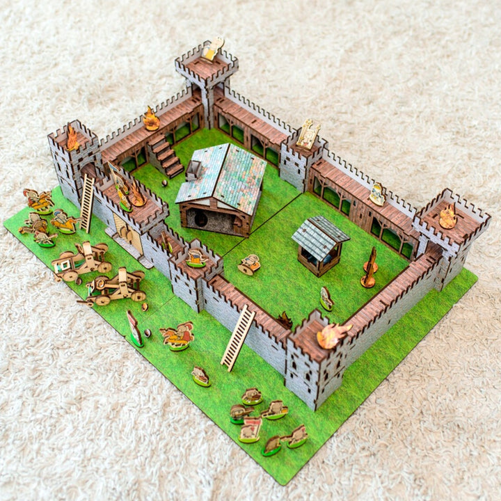 Wooden castle constructor Mini 2 NestWood