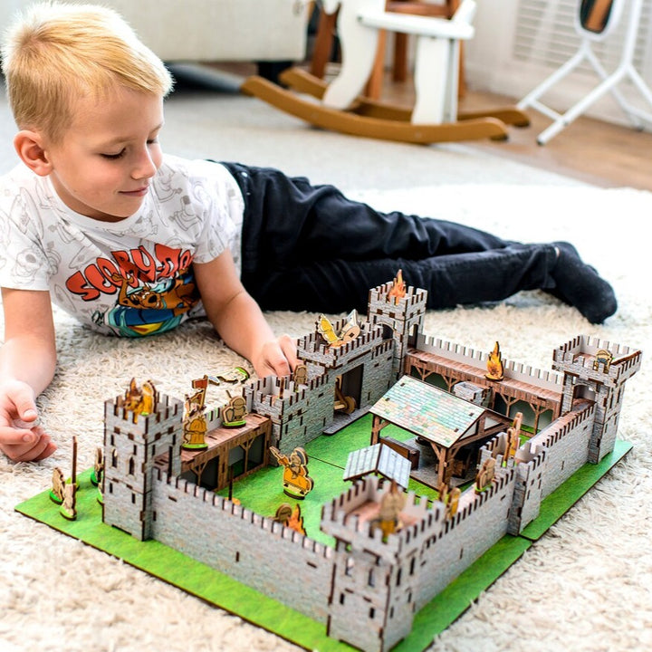 Wooden castle constructor Mini 2 NestWood